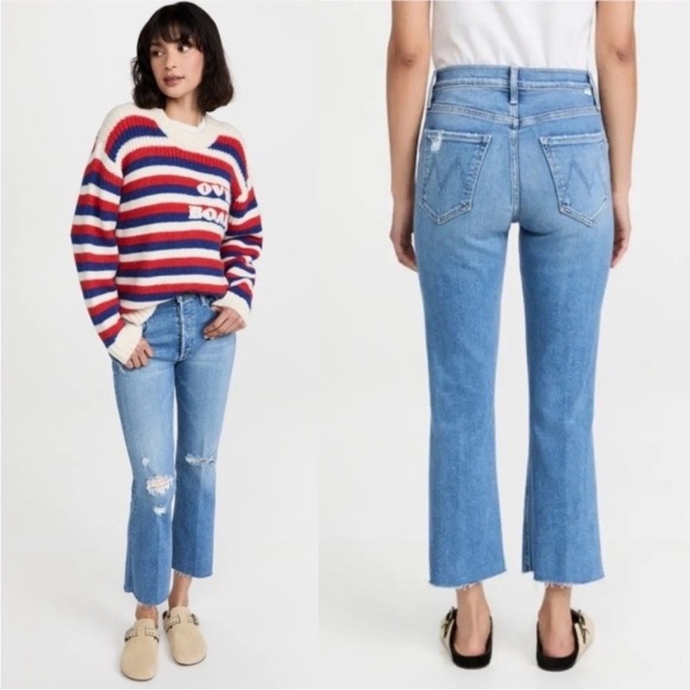 MOTHER the Tripper Ankle Fray Play Like A Pirate Jeans